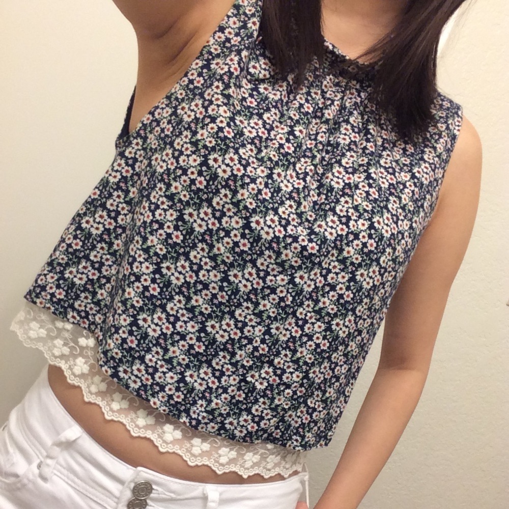 Floral Crop Top
